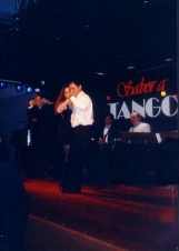 Con Cristina en Sabor a Tango año 97